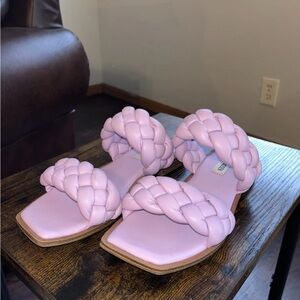 Steve Madden Braided Sandals in Lavender
